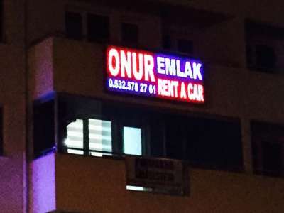 Çorlu Işıklı Tabela